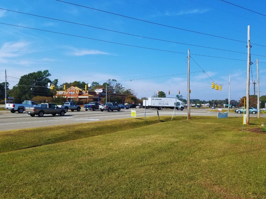 Central junction in Murrayville Highway 132, Murraysville, NC